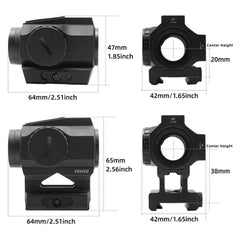 FXH50 2 MOA Red Dot Sight