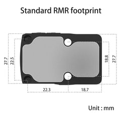 FXA12 PRO Multi-Reticle Micro Red Dot Fort RMR Footprint
