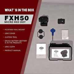 FXH50 2 MOA Red Dot Sight